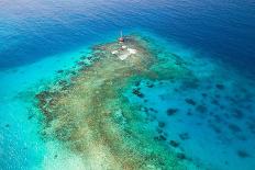 Container Ship Goes on Red Sea, Bird Eye View-eugenesergeev-Photographic Print