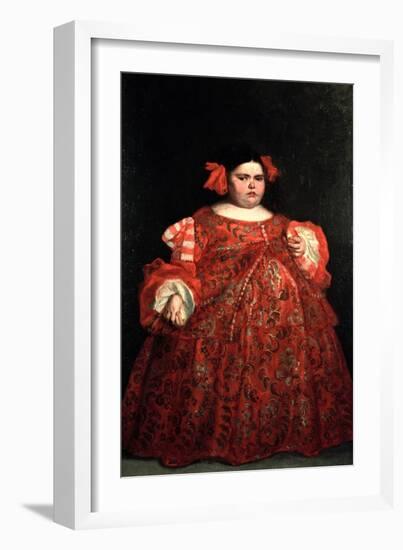 Eugenia Martinez Vallejo, Called La Monstrua-Don Juan Carreño de Miranda-Framed Giclee Print