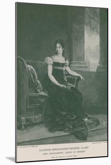 Eugenie-Bernardine-Desiree Clary-Francois Gerard-Mounted Giclee Print