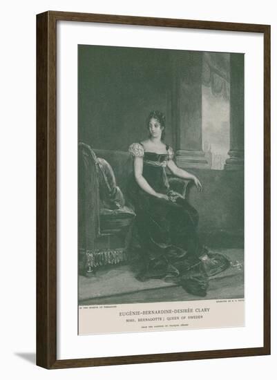 Eugenie-Bernardine-Desiree Clary-Francois Gerard-Framed Giclee Print