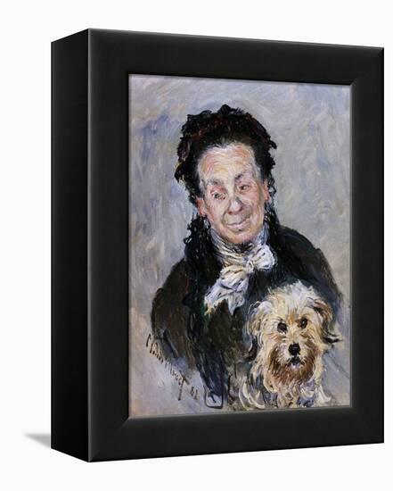 Eugenie Graff (Madame Paul)-Claude Monet-Framed Premier Image Canvas