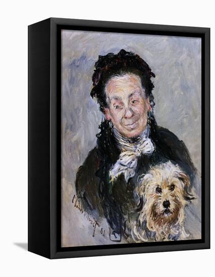 Eugenie Graff (Madame Paul)-Claude Monet-Framed Premier Image Canvas