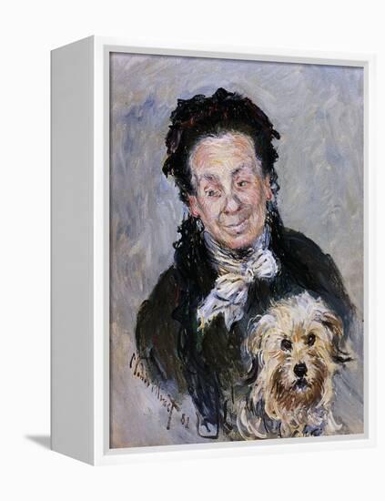 Eugenie Graff (Madame Paul)-Claude Monet-Framed Premier Image Canvas