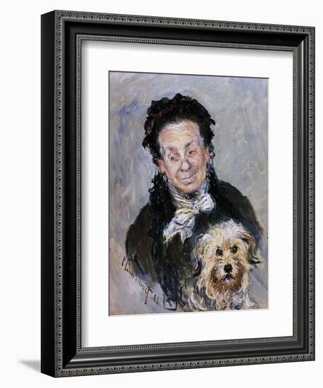 Eugenie Graff (Madame Paul)-Claude Monet-Framed Giclee Print