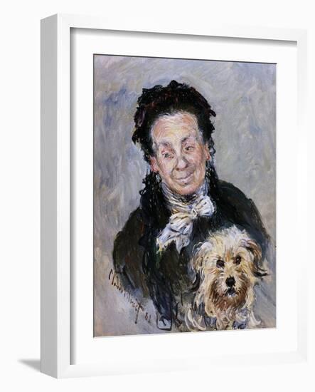 Eugenie Graff (Madame Paul)-Claude Monet-Framed Giclee Print