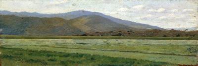 Tuscan Landscape, 1865-1870-Eugenio Cecconi-Giclee Print