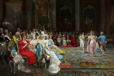 Dance at the Palace-Eugenio Lucas Villaamil-Giclee Print