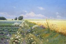 Summer Landscape-Eugeniusz Wrzeszcz-Premium Giclee Print