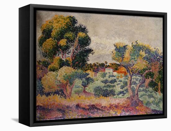 Eukalyptus und Olivenhain. 1907-Henri Edmond Cross-Framed Premier Image Canvas