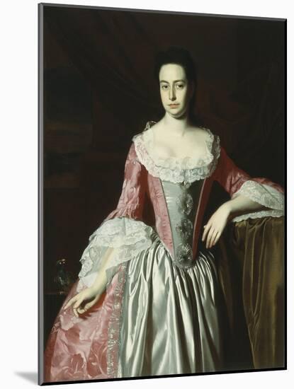 Eunice Dennie Burr, 1758-60-John Singleton Copley-Mounted Giclee Print