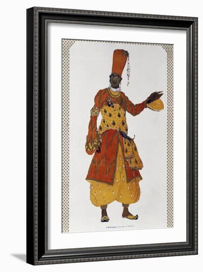 Eunuch, Costume Designed-Leon Bakst-Framed Giclee Print