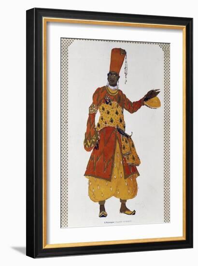 Eunuch, Costume Designed-Leon Bakst-Framed Giclee Print