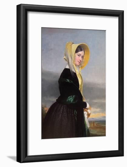 Euphemia White Van Rensselaer, 1842-George Peter Alexander Healy-Framed Art Print