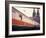 Eurailpass in Europe: Germany's Parsifal Express Speeding Past Cologne Cathedral-Carlo Bavagnoli-Framed Photographic Print