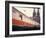 Eurailpass in Europe: Germany's Parsifal Express Speeding Past Cologne Cathedral-Carlo Bavagnoli-Framed Photographic Print