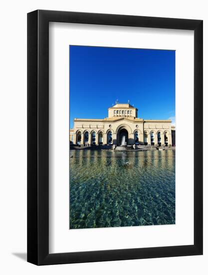 Eurasia, Caucasus Region, Armenia, Yerevan, Republic Square, History Museum of Armenia-Christian Kober-Framed Photographic Print