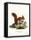 Eurasian Red Squirrel-null-Framed Premier Image Canvas