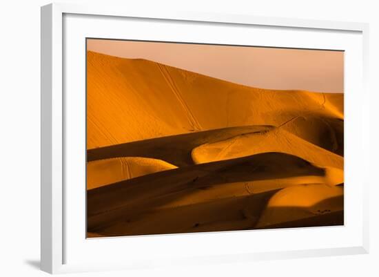 Eureka Dunes Area, Death Valley-A F Smith-Framed Photographic Print