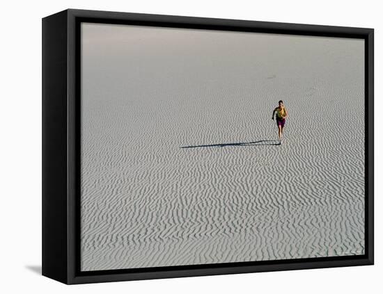 Eureka Dunes Death Valley National Monument California, USA-null-Framed Premier Image Canvas