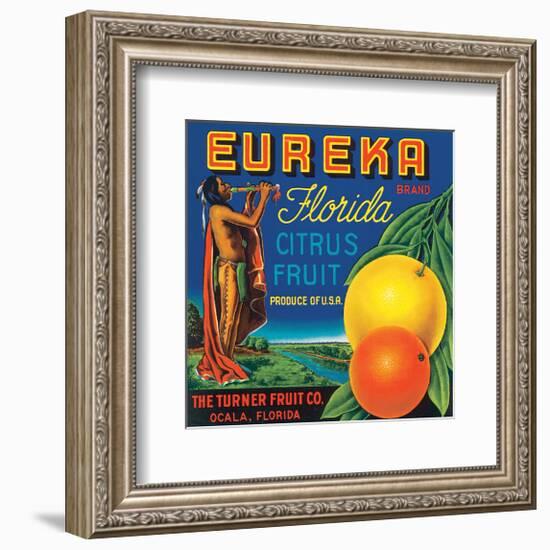 Eureka Florida Citrus-null-Framed Art Print