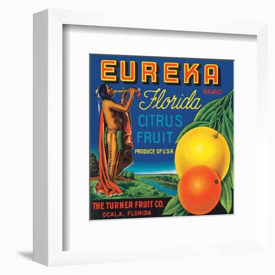 Eureka Florida Citrus-null-Framed Art Print