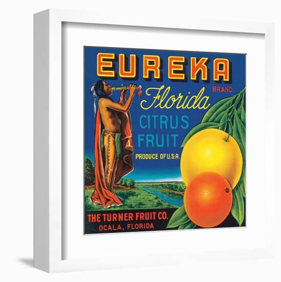 Eureka Florida Citrus-null-Framed Art Print