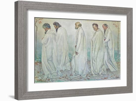 Eurhytmie, 1895-Ferdinand Hodler-Framed Giclee Print