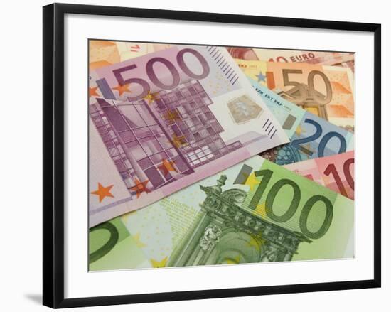 Euro Banknotes-route66-Framed Photographic Print