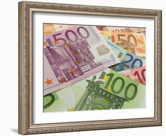 Euro Banknotes-route66-Framed Photographic Print