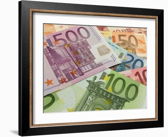 Euro Banknotes-route66-Framed Photographic Print