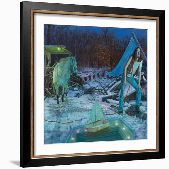 Europa, 2009-Aris Kalaizis-Framed Giclee Print