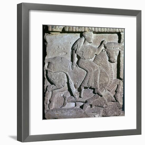 Europa being carried off by the bull, 6th century BC-Unknown-Framed Giclee Print