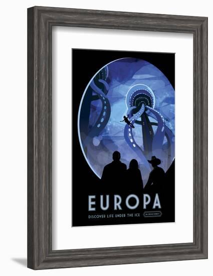 Europa-Vintage Reproduction-Framed Art Print