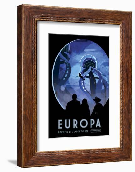 Europa-Vintage Reproduction-Framed Art Print