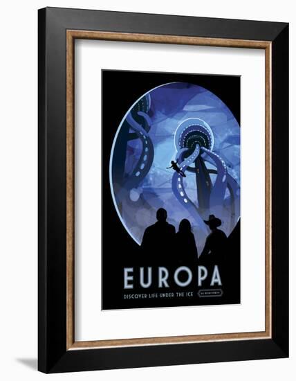 Europa-Vintage Reproduction-Framed Art Print