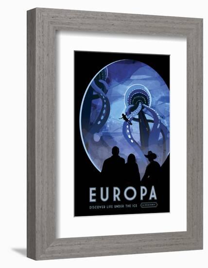 Europa-Vintage Reproduction-Framed Art Print