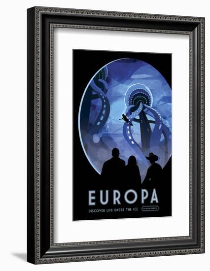 Europa-Vintage Reproduction-Framed Art Print