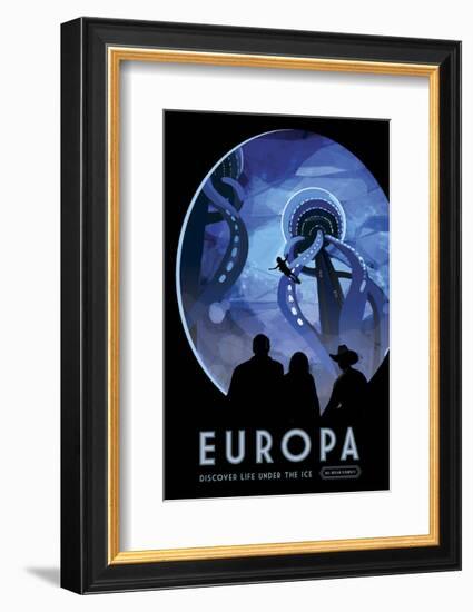 Europa-Vintage Reproduction-Framed Art Print