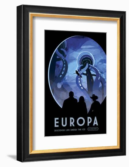 Europa-Vintage Reproduction-Framed Giclee Print