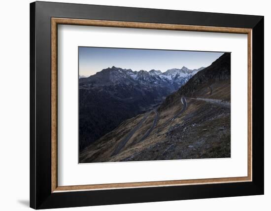 Europe, Austria/Italy, Alps, South Tyrol, Mountains - Passo Rombo - Timmelsjoch - High Alpine Road-Mikolaj Gospodarek-Framed Photographic Print
