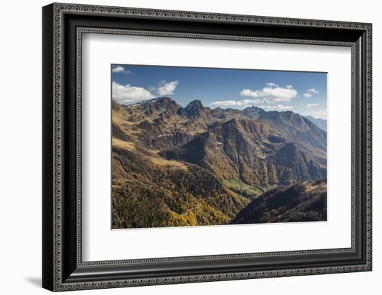 Europe, Austria/Italy, Alps, South Tyrol, Mountains. View from Passo Rombo / Timmelsjoch-Mikolaj Gospodarek-Framed Photographic Print