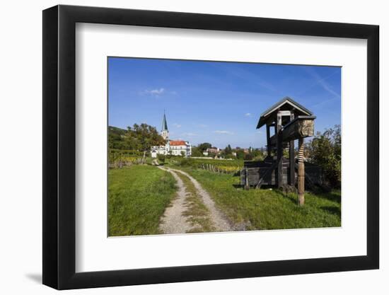 Europe, Austria, Lower Austria, Gumpoldskirchen, Wine Press and Castle of the Teutonic Order-Gerhard Wild-Framed Photographic Print