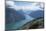 Europe, Austria, Pertisau, view from the Seebergspitze (2085 m) to the Lake Achen-Roland T. Frank-Mounted Photographic Print