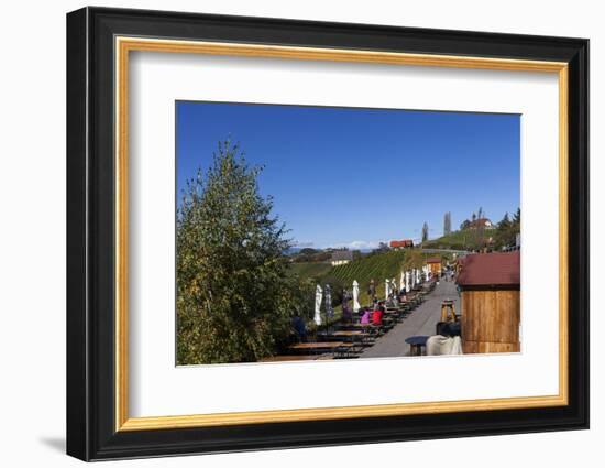 Europe, Austria, Styria, Kitzeck Im Sausal, Heuriger-Gerhard Wild-Framed Photographic Print