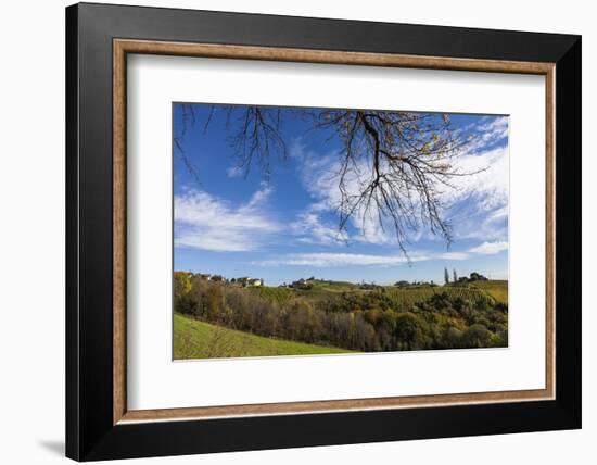 Europe, Austria, Styria, South-Styrian Wine Route, Vineyards, Houses-Gerhard Wild-Framed Photographic Print