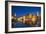 Europe, Belgium, Brugge - Rozenhoedkaai Under The Stars-Aliaume Chapelle-Framed Photographic Print