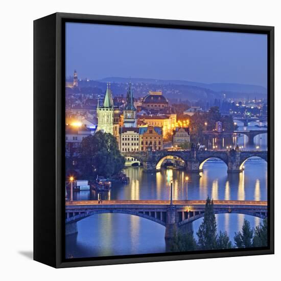 Europe, Czech Republic, Central Bohemia Region, Prague-Francesco Iacobelli-Framed Premier Image Canvas