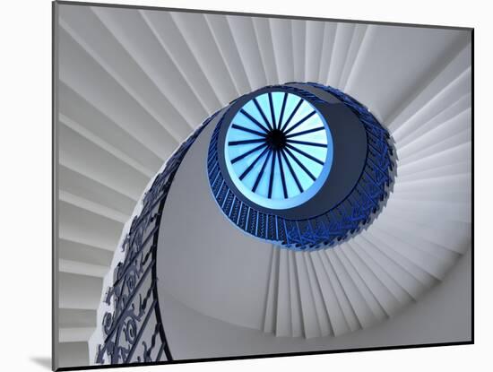 Europe, England, London, Greenwich, Queen's House, Tulip Staircase-Mark Sykes-Mounted Photographic Print