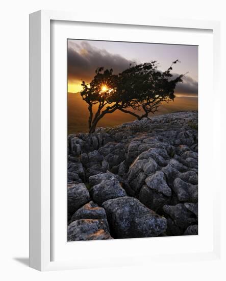 Europe, England, North Yorkshire, Ingleton, Twistleton Scars-Mark Sykes-Framed Photographic Print