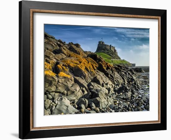 Europe, England, Northumberland, Holy Island, Lindisfarne Castle-Mark Sykes-Framed Photographic Print